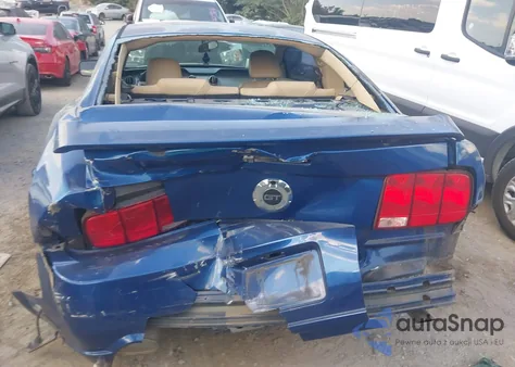 2007 Ford Mustang Gt Deluxe/Gt Premium из США, поврежденный, VIN 1ZVHT82H675262904